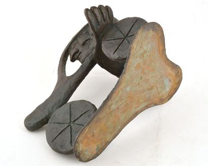 null ALEX, Kosta (1925-2005)
“La Voiture”
Sculpture en bronze
Signée, datée et numérotée...