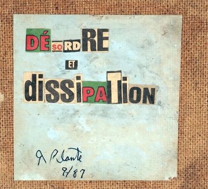 null PLANTE, Roch (Réjean DUCHARME, dit) (1941-2017)
"Désordre et dissipation"
Mix...