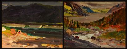 null RICHARD, René Jean (1895-1982)
Scenes from Charlevoix
(double-faced)
Set of...