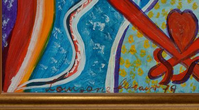 null SAINT-FLEURANT, Louisiane (1924-2005)
Untitled
Oil on masonite
Signed and dated...