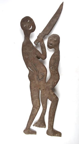 null BIEN-AIMÉ, Gabriel (1951)
Sans titre
Sculpture en fer forgé
Signée et datée...
