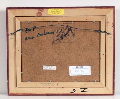 null TREMBLAY, Louis (1949-)
"Cap aux Corbeaux"
Huile sur isorel
Signée en bas à...