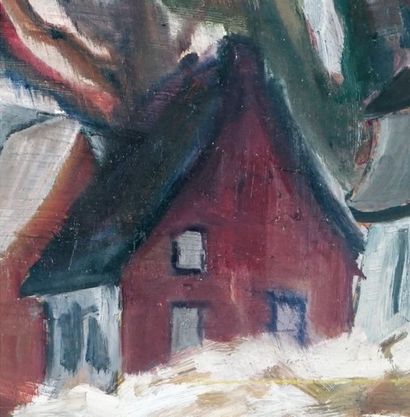 null TREMBLAY, Louis (1949-)
Untitled
Oil on masonite
Signed on the lower right:...