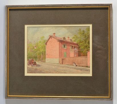 null RAPHAEL, William (1833-1914)
Street scene, Montreal
Watercolour
Signed and dated...