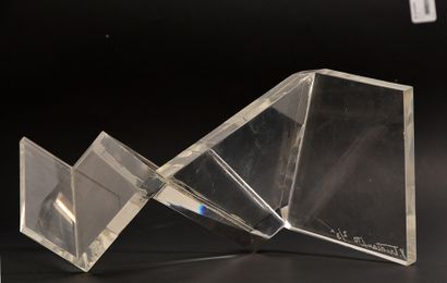 null TRUDEAU, Yves (1930-2017)
Untitled 
Plexiglass 
Signed, dated and numbered at...
