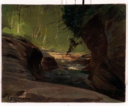 null SAINT-CHARLES, Joseph (1868-1956)
Landscapes
Set of three oils on board
All...
