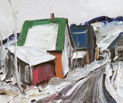 null CANTIN, Roger (1930 - 2018)
Houses
Acrylic on canvas
Signed on the lower right...