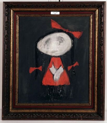 null HUDON, Normand (1929-1997)
Girl
Oil on board
Signed and dated on the lower left:
Normand...