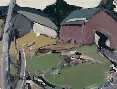 null CANTIN, Roger (1930-2018)
House
Acrylic on board
Signed on the lower left: Cantin
23x35.5cm...