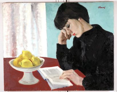 null SHOWELL, William (1905-1985)
Reader
Oil on canvas
Signed on the upper right:...