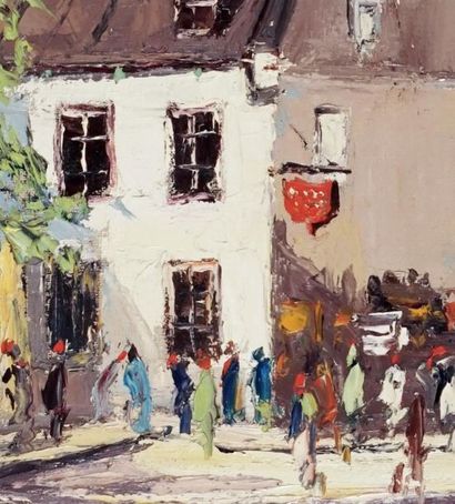 null BLIER, Jean-Marc (1921-1994)
Lively street
Acrylic on canvas
Signed and dated...
