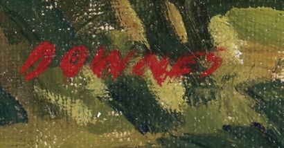null FIELDING-DOWNES, Lionel (1900-1972)
Paysage
Acrylique sur isorel
Signée en bas...