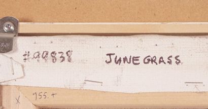 null MAIN, Stuart (1934 - )
"June Grass"
Huile sur toile
Signée en bas à droite :...