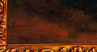 null LARRY, E. (1839-1898)
Paysage
Huile sur toile
Signée en bas à gauche: E. Larry
23x30.5cm...