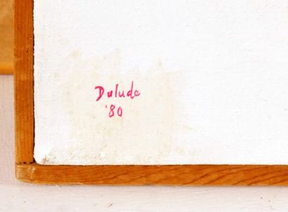 null DULUDE, Claude (1931-1999)
Sans titre
Acrylique sur toile
Signée et datée en...