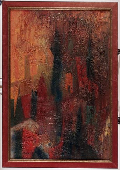 null HERTH, Francis (1943-)
Acrylique sur toile
91x58.5cm - 36x23"