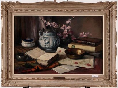 null VARDEAK, Ferenc (1897-1971)
Still-life painting
Oil on canvas
40.5x61cm - 1...