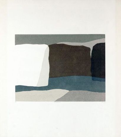null ONLEY, Norman Antonio (Toni) (1928-2004)
"Artic shore"
Silkscreen
60,5x54,5cm...