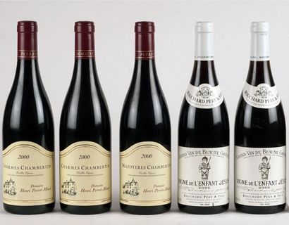 null Sélection de Vins de Bourgogne - 5 bouteilles