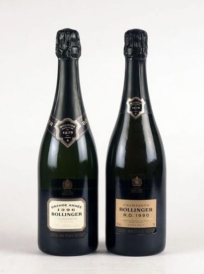 null Bollinger R.D. 1990 Bollinger Grande Année 1996 - 2 bouteilles