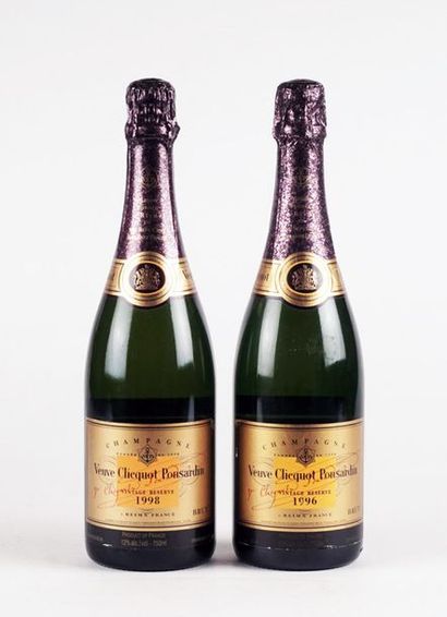 null Veuve Clicquot Ponsardin 1996 1998 - 2 bouteilles