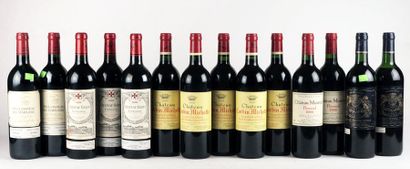 null Sélection de Vins de Bordeaux du Millésime 2000 - 14 bouteilles