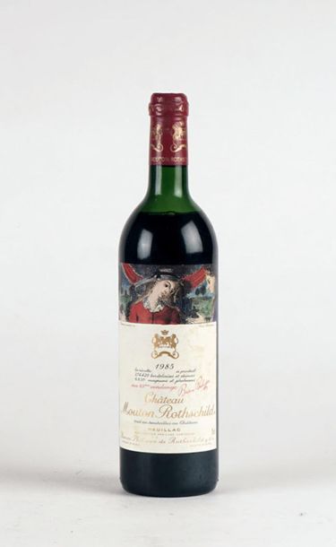 null Château Mouton Rothschild 1985 - 1 bouteille