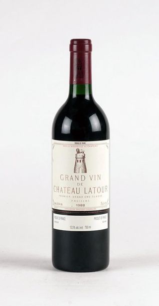 null Château Latour 1988
Pauillac Appellation Contrôlée
Niveau A-B
1 bouteille