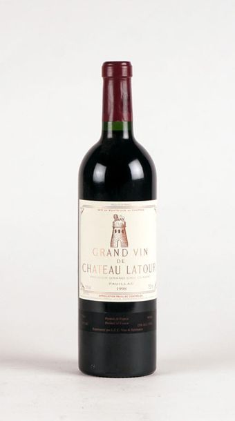 null Château Latour 1998
Pauillac Appellation Contrôlée
Niveau A
1 bouteille