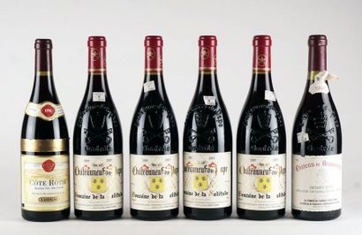 null Sélection de Vins de la Vallée du Rhône - 6 bouteilles