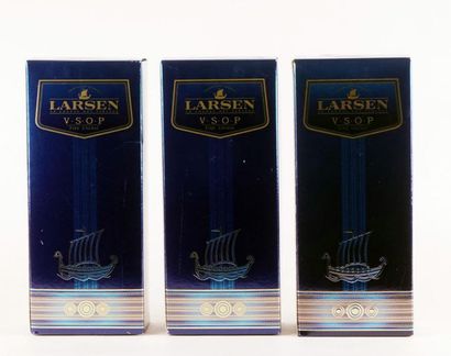 null Cognac Larsen Fine Cognac VSOP - 3 bouteilles