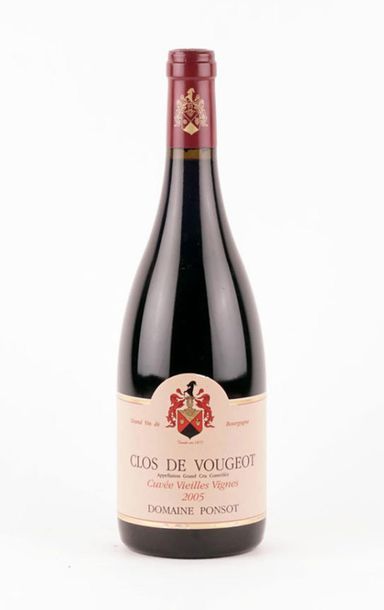 null Clos de Vougeot Grand Cru Cuvée Vieilles Vignes 2005, Ponsot - 1 bouteille