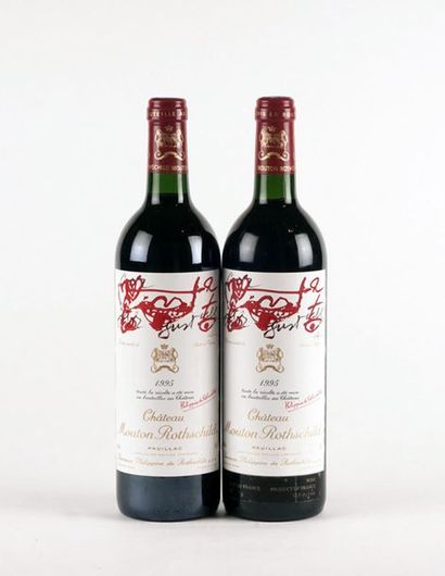 null Château Mouton Rothschild 1995
Pauillac appellation Contrôlée
Étiquette d'Antoni...