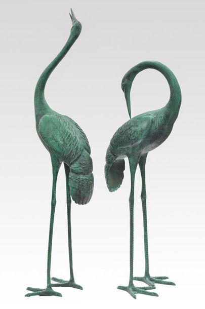 null After MÈNE, Pierre-Jules (1810-1877)
ading birds
Set of two spelter sculptures...