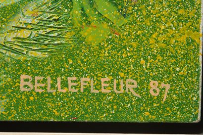 null BELLEFLEUR, Léon (1910-2007)
"Atlantique sud" 
Huile sur toile 
Signée et datée...