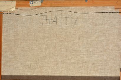 null CASTELLI, Luciano (1951-)
"Thaity"
Huile sur toile
Signée, titrée et datée au...
