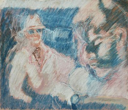 null GOODWIN, Betty Roodish (1923-2008)
Untitled
Pastel on paper
Signed on the lower...