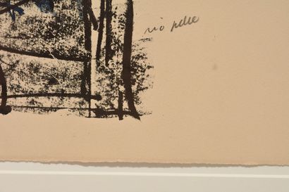 null RIOPELLE, Jean-Paul (1923-2002)
"L'affût",1967
Lithographie
Signée en bas à...