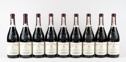 null Château de Beaucastel 2005, 2006 2007 - 9 bouteilles