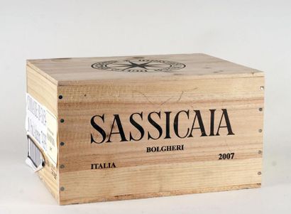 null Sassicaia 2007 - 6 bouteilles