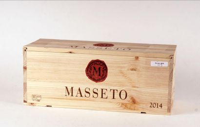 null Masseto 2014
Toscana I.G.T 
Niveau A 
1 bouteille de 3L