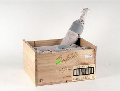null Penfolds Grange Bin 95 2006
Niveau A 
6 bouteilles
Boîte en bois d'origine