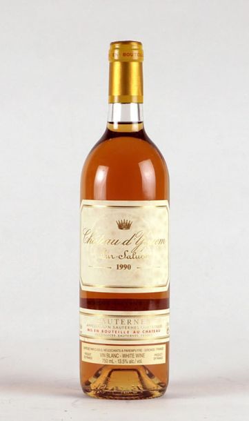 null Château d'Yquem 1990
Sauternes Appellation Contrôlée
Niveau A
1 bouteille