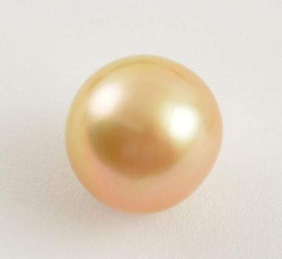 null ROUND GOLD PEARL OF THE SOUTH SEA 11,1MM
Cultured golden pearl of the South...