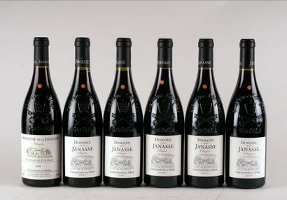 null Domaine de la Janasse Cuvée Chaupin 2001, 2005, 2007 2009 - 6 bouteilles