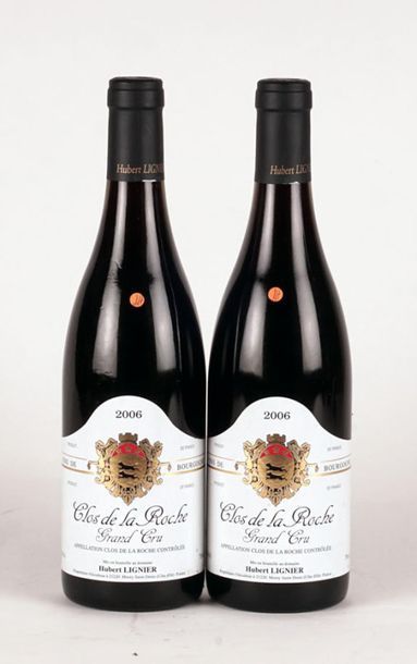 null Clos de la Roche Grand Cru 2006, Hubert Lignier - 2 bouteilles