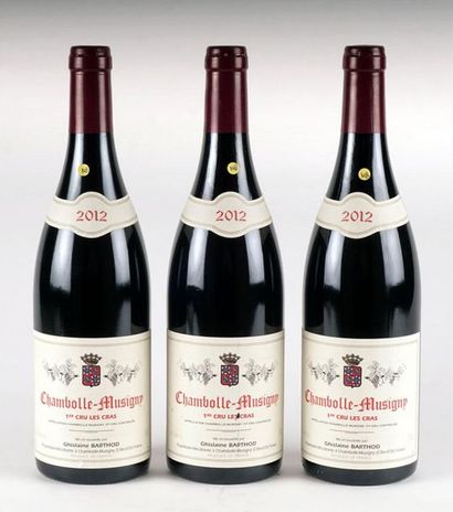 null Chambolle-Musigny 1er Cru les Cras 2012, Ghislaine Barthod - 3 bouteilles