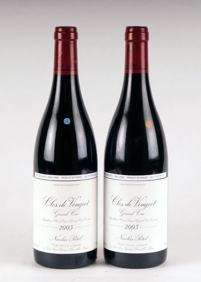 null Clos de Vougeot Grand Cru 2005, Nicolas Potel - 2 bouteilles