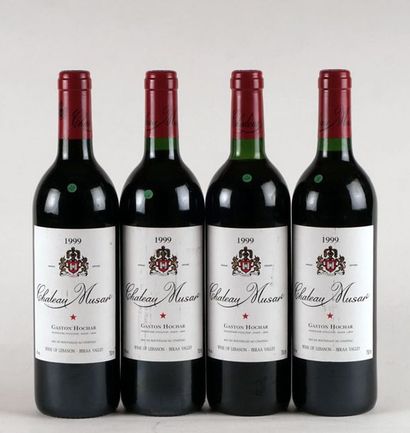 null Château Musar 1999 - 4 bouteilles
