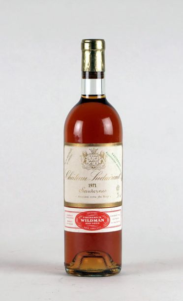 null Château Suduiraut 1971 - 1 bouteille